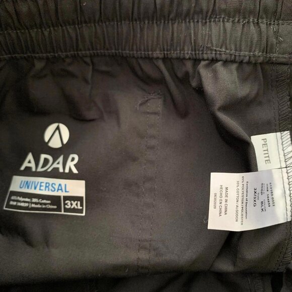 NWT Adar universal classic fit cargo scrub pants 3XL petite - Picture 7 of 7